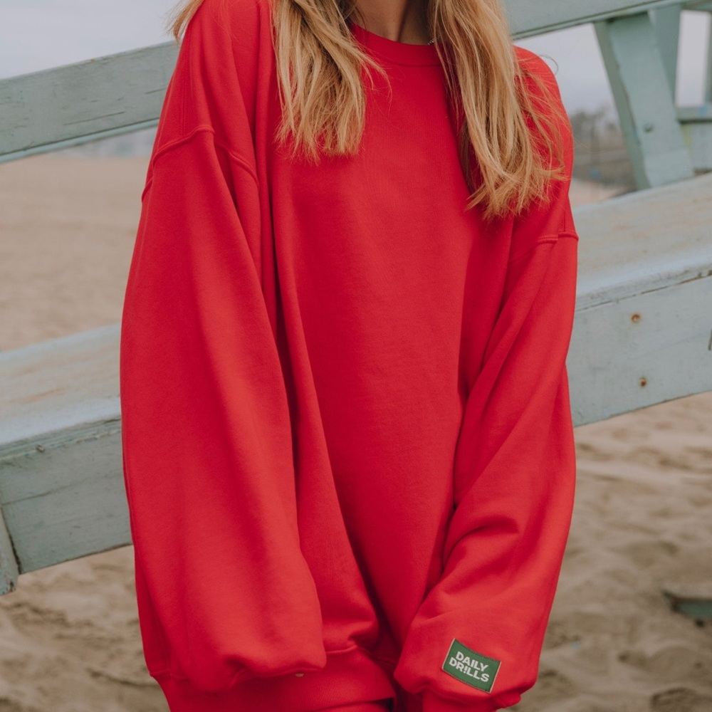 LIMITED EDITION Daily Drills Oversized Crewneck